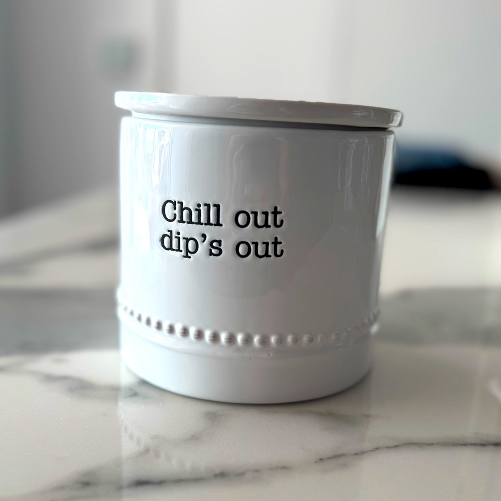 Mud Pie “Chill Out Dips Out” Two-Piece Circa Dip Chiller